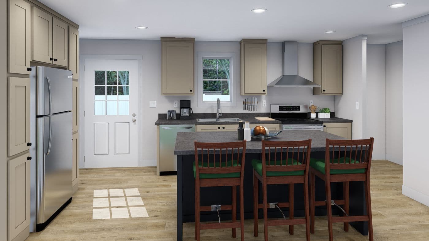 Superfly kitchen home features