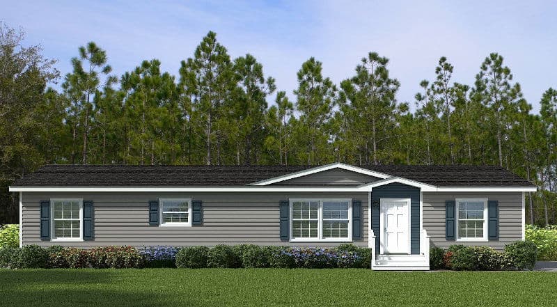 The jesslyn hero, elevation, and exterior home features
