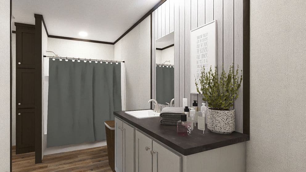 Empower bathroom home features