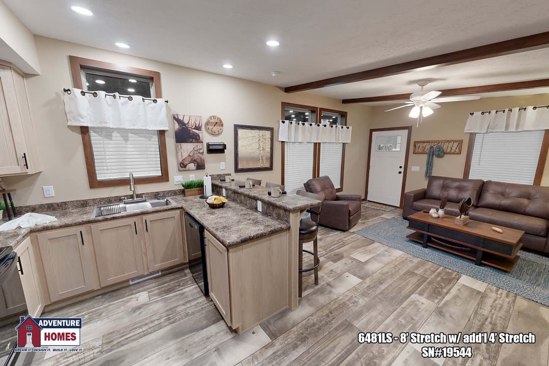 6481ls (8’ stretch) interior home features