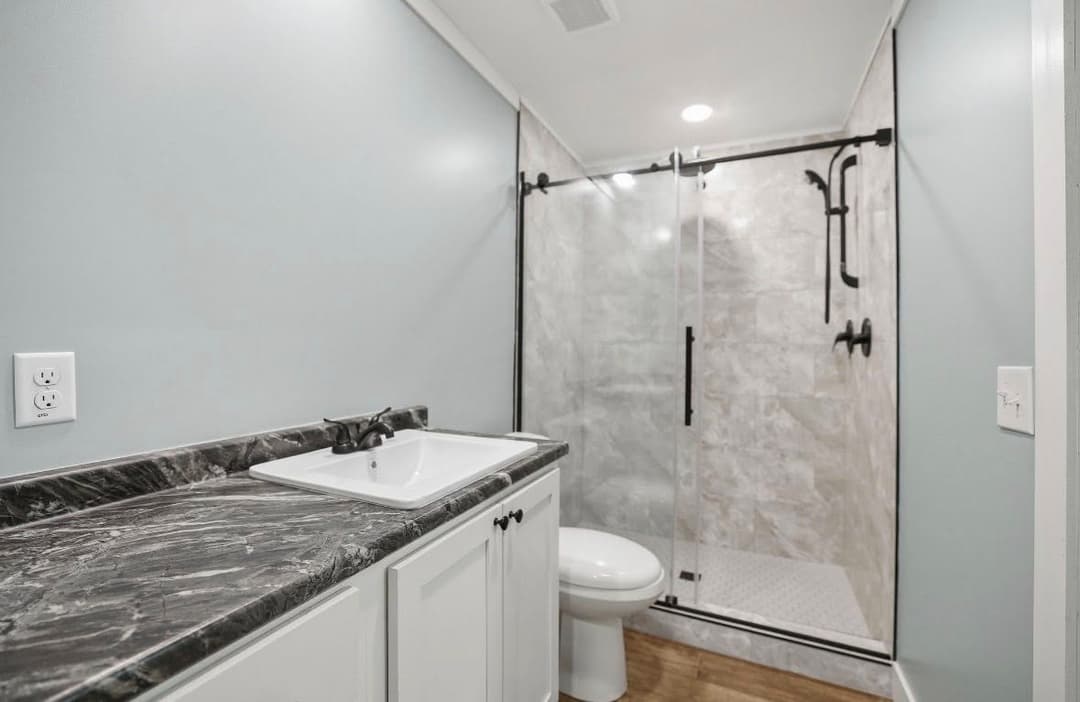 The simon bathroom home features