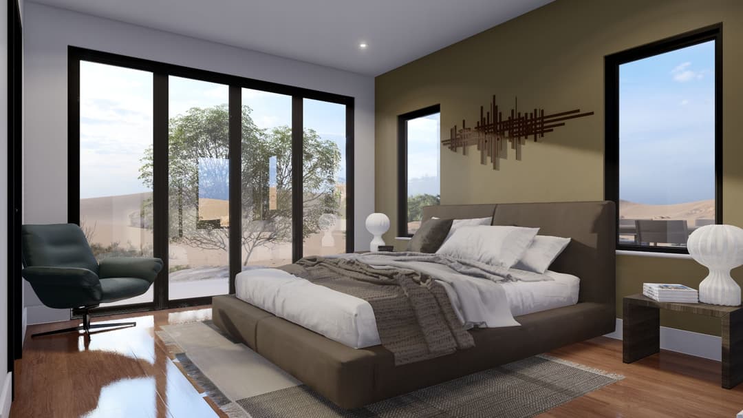Model 18 bedroom home features