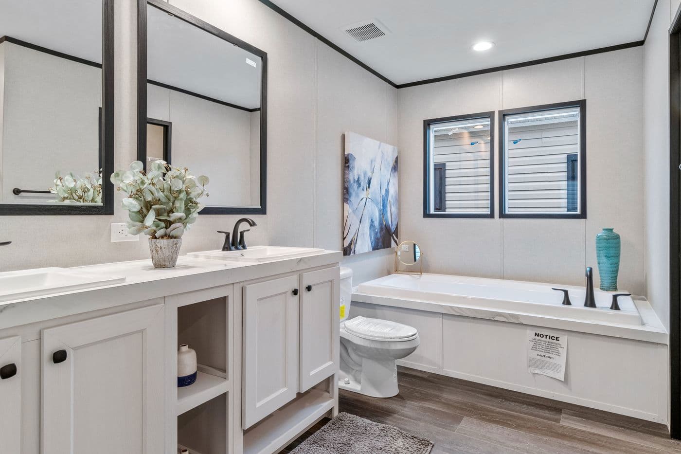 The renegade bathroom home features