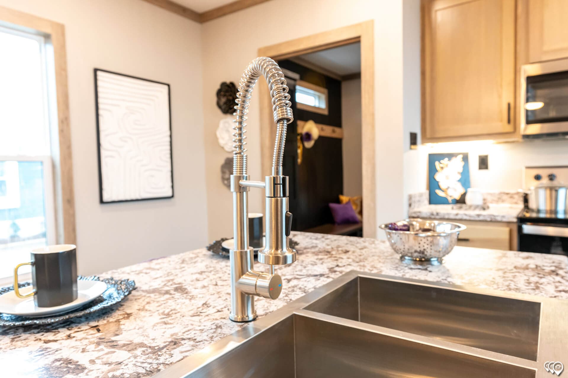 The canyon creek kitchen home features