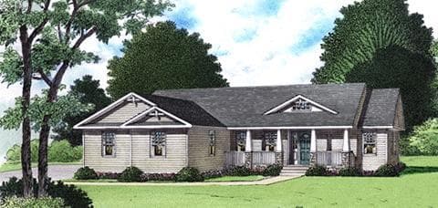 Aberdeen hero, elevation, and exterior home features