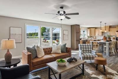 Napa valley hero and interior home features