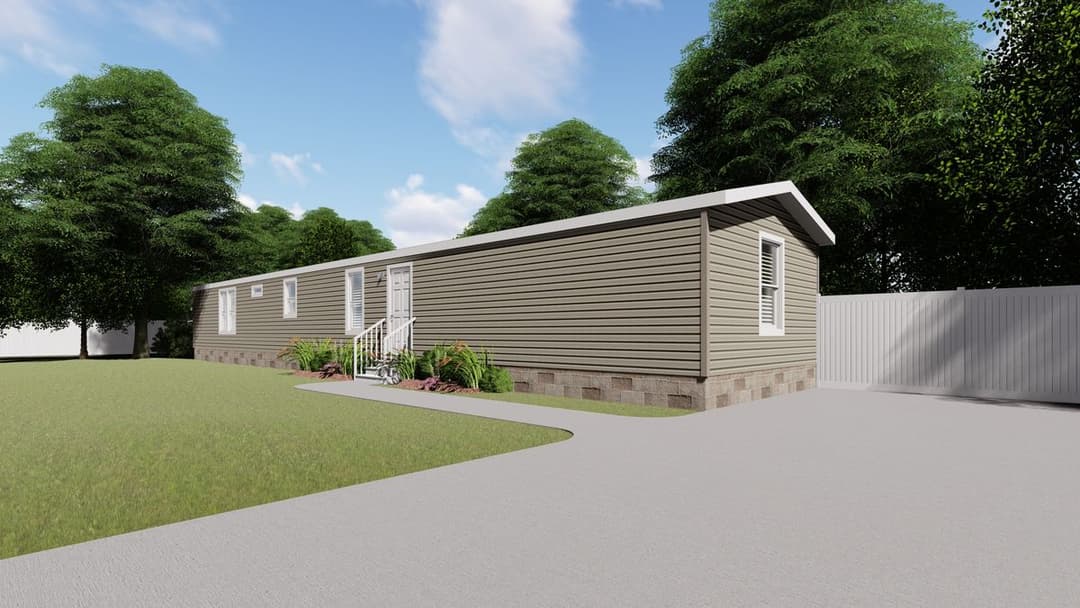 The anniversary islander elevation and exterior home features