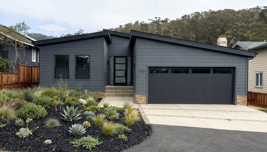 The carlsbad hero, elevation, and exterior home features