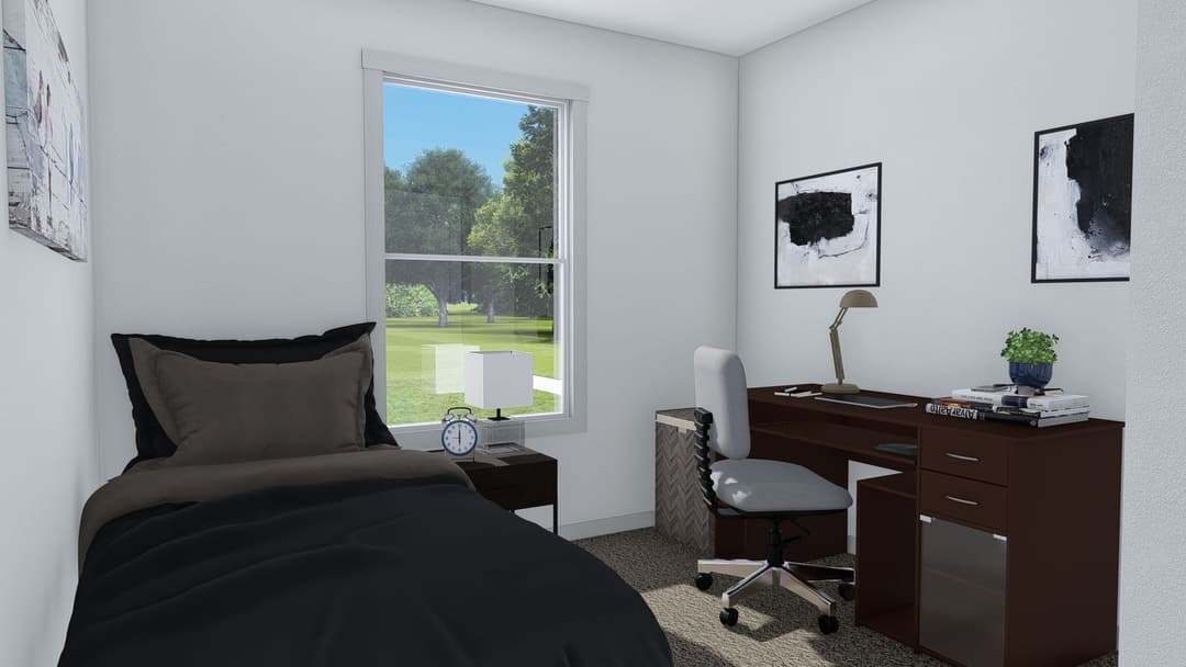 My girl bedroom home features