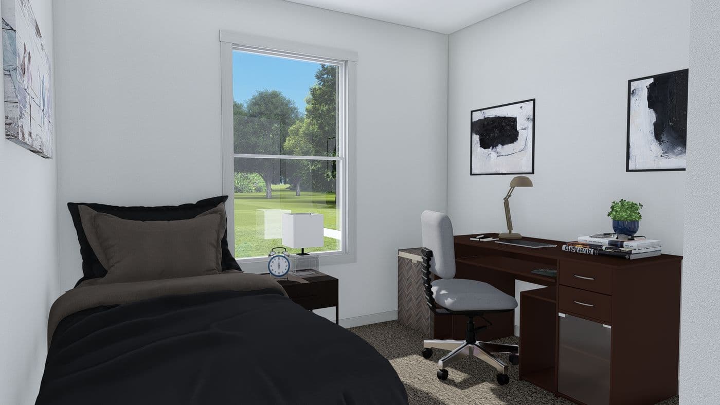 My girl bedroom home features