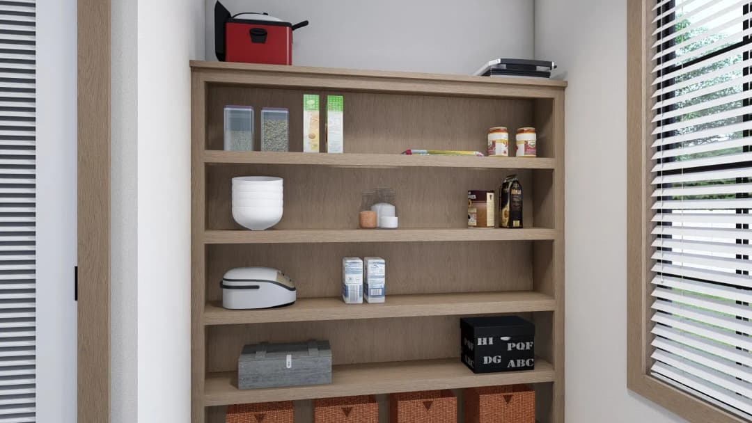 The loralei interior home features