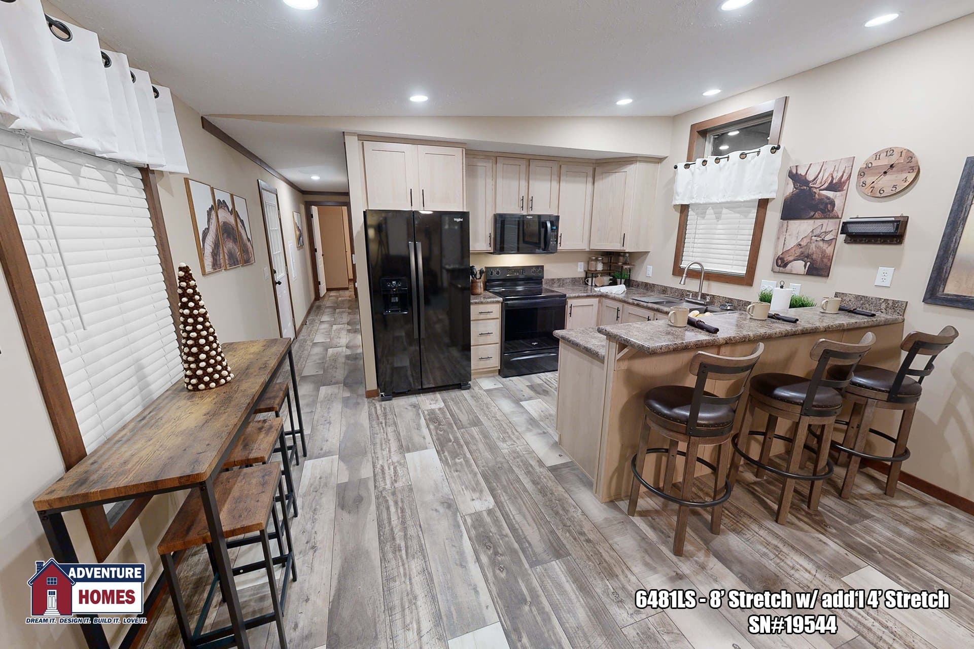 6481ls (8’ stretch) interior home features