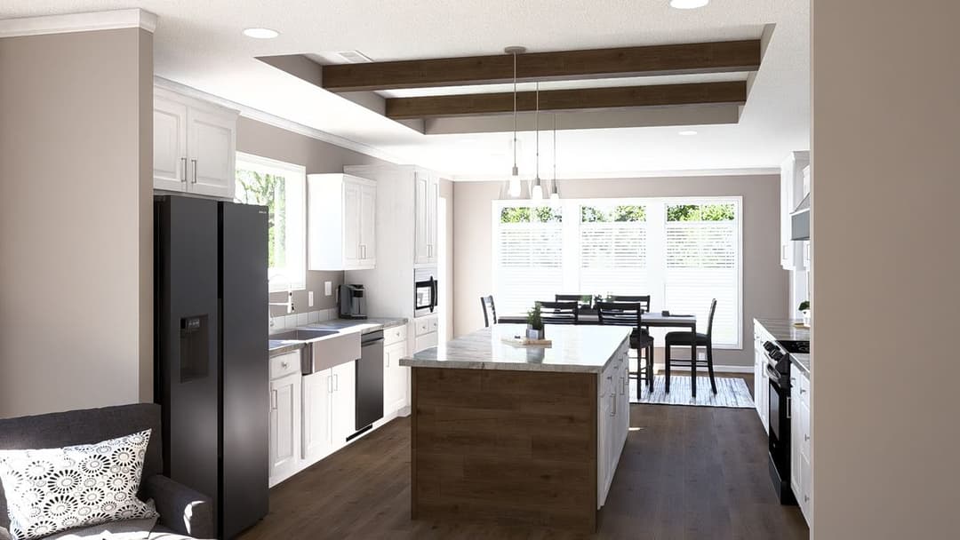 The abigail ii kitchen home features