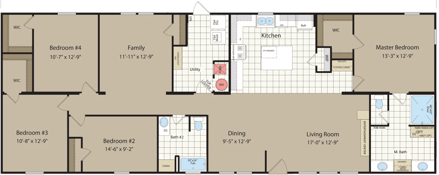 Nm2872a floor plan home features