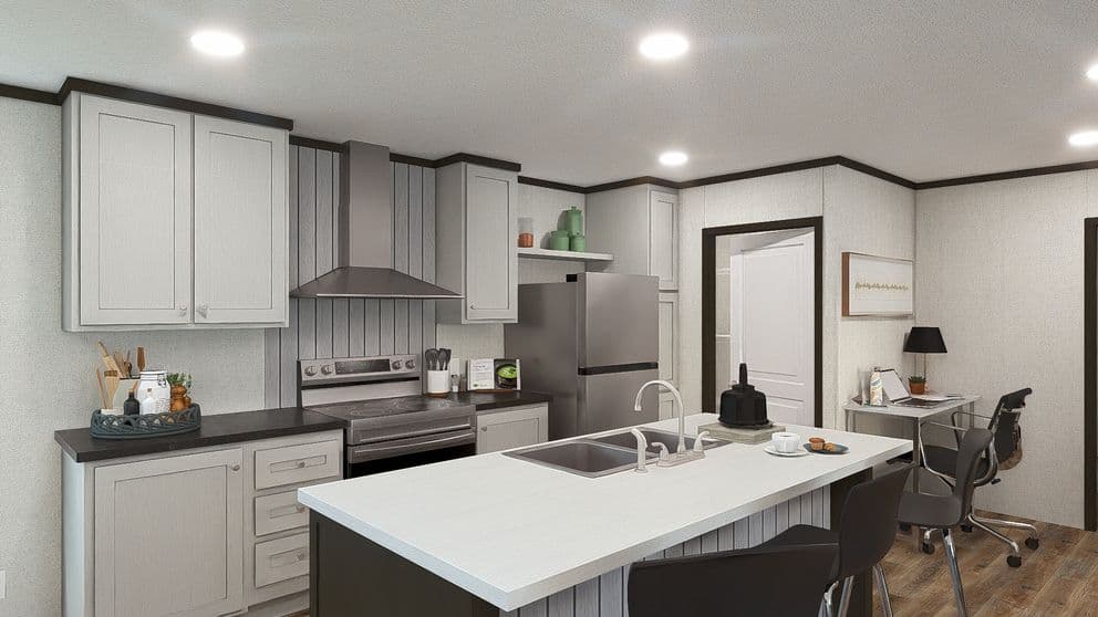 Glimpse kitchen home features