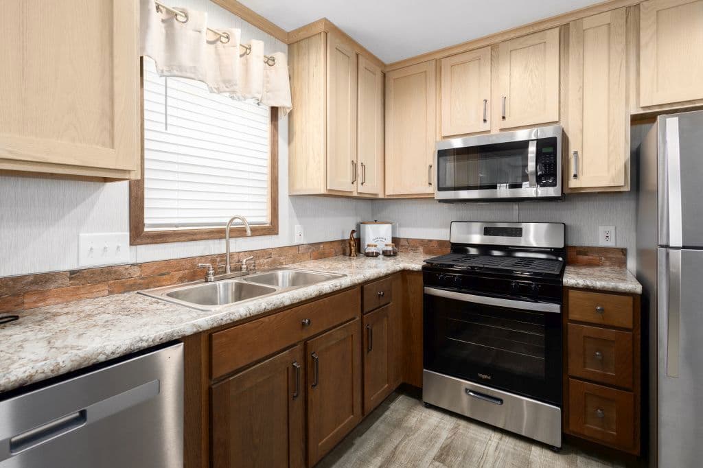 Astro creations singlewide 1a2079-v kitchen home features