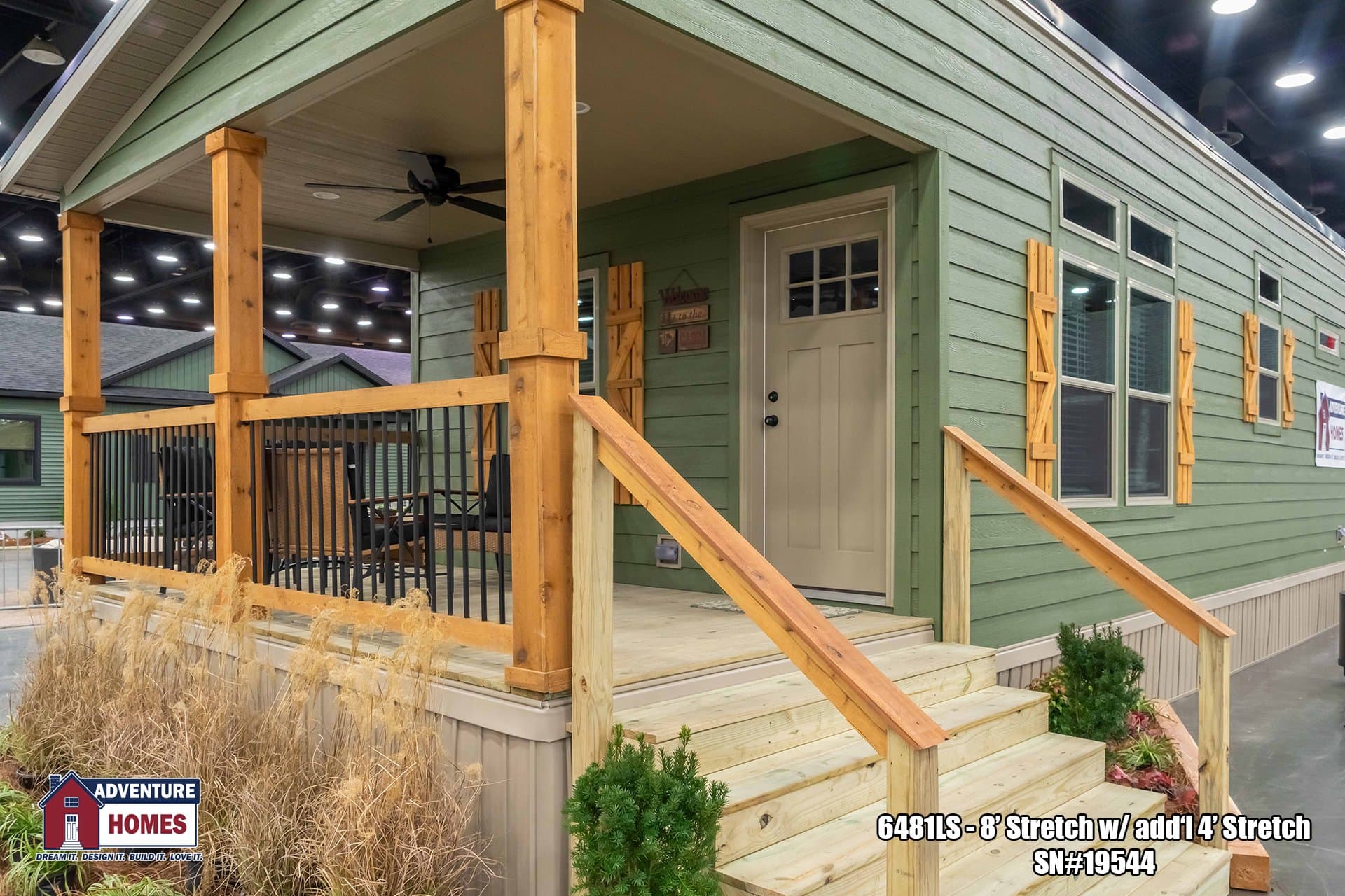 6481ls (8’ stretch) exterior home features