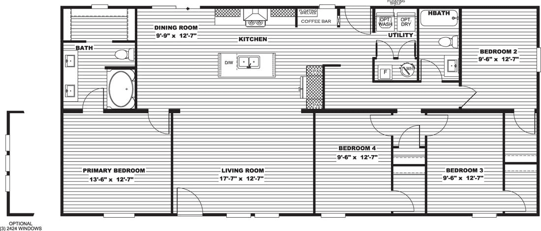 Expedition floor plan home features