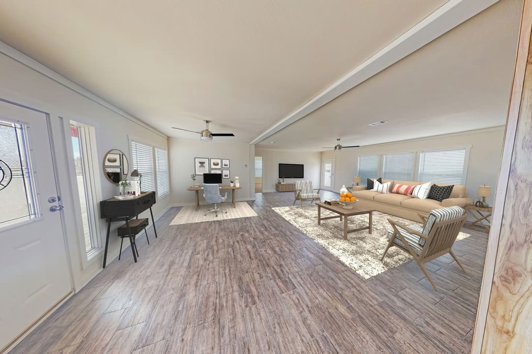 The ranch v60r interior home features