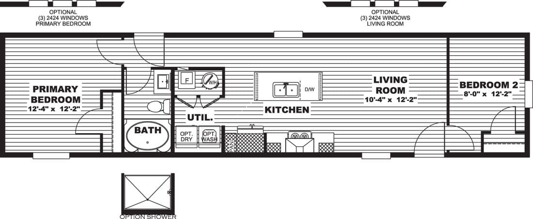 Polo floor plan home features