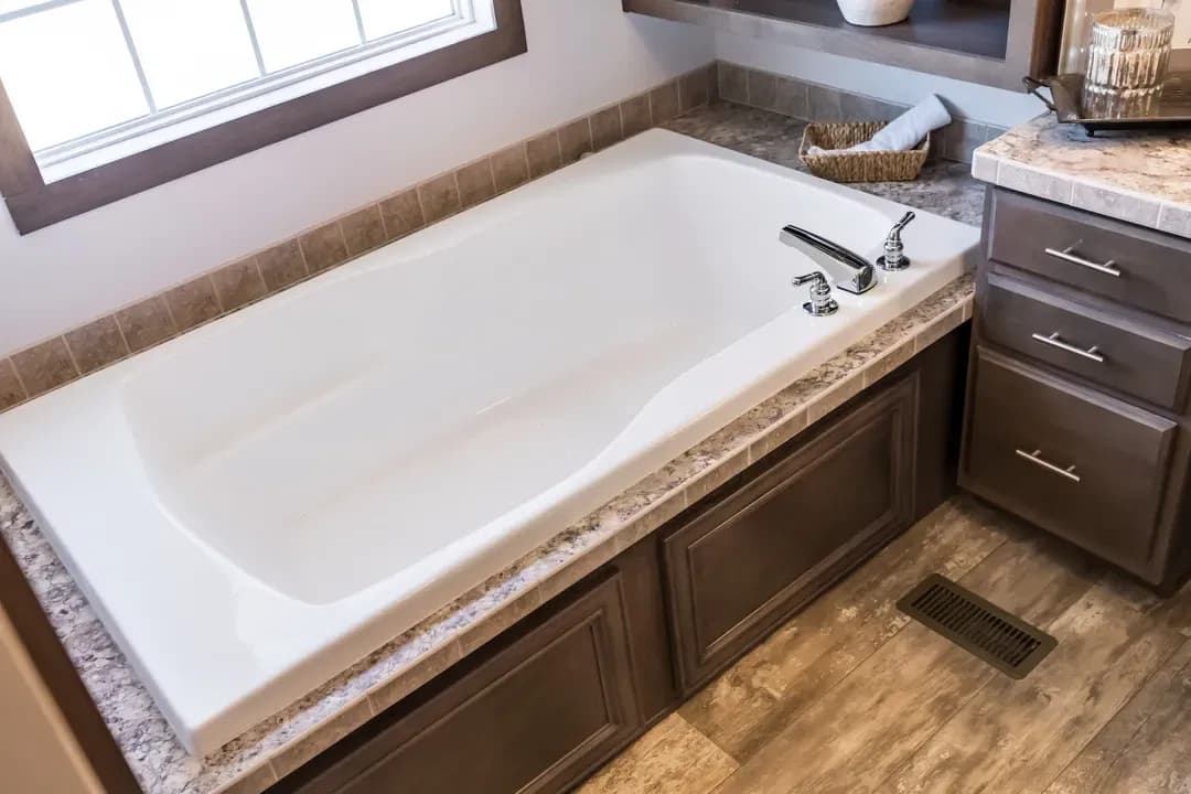 The turner bathroom home features