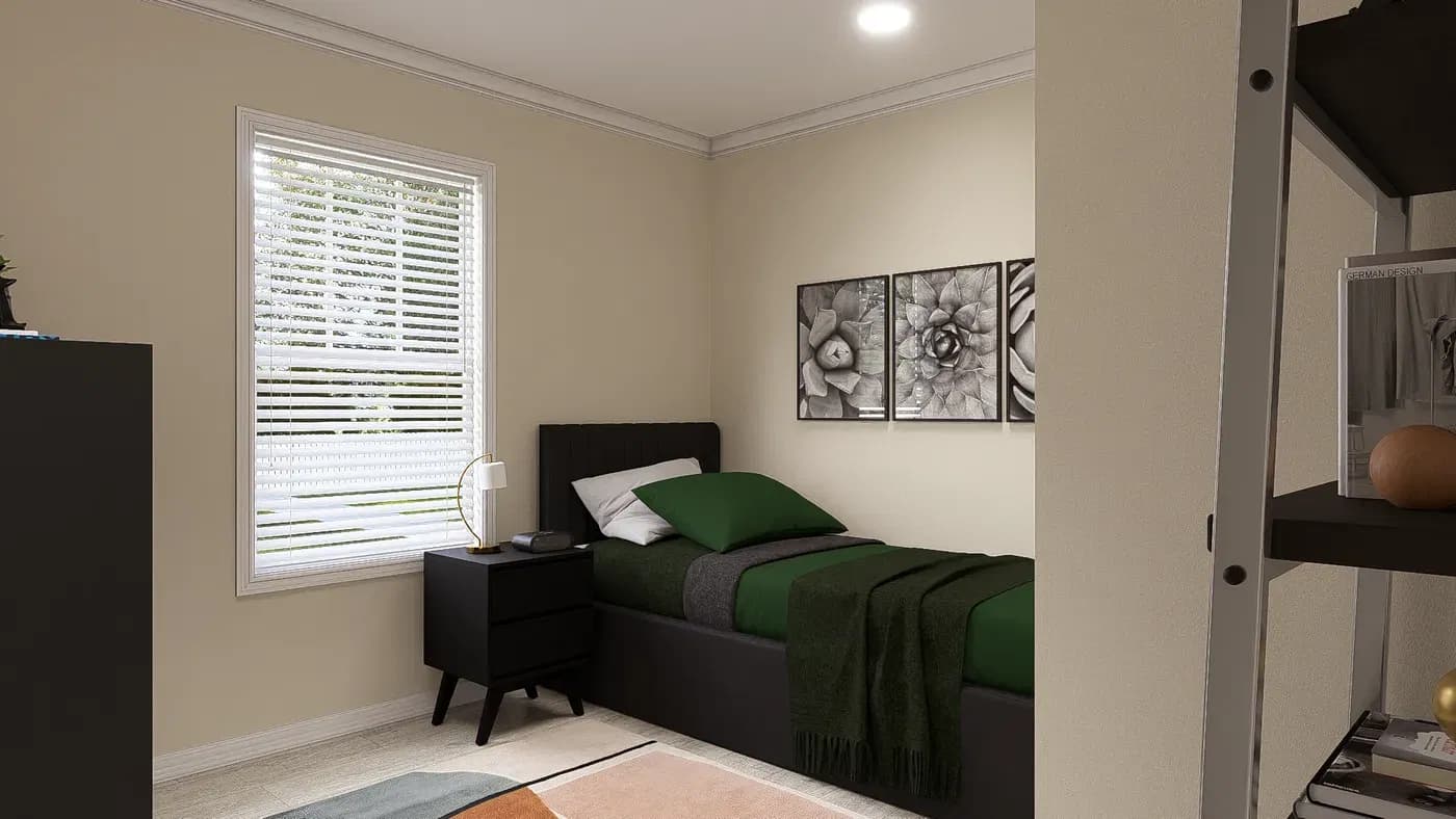 Yellowstone bedroom home features