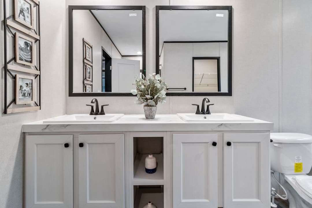 The renegade bathroom home features