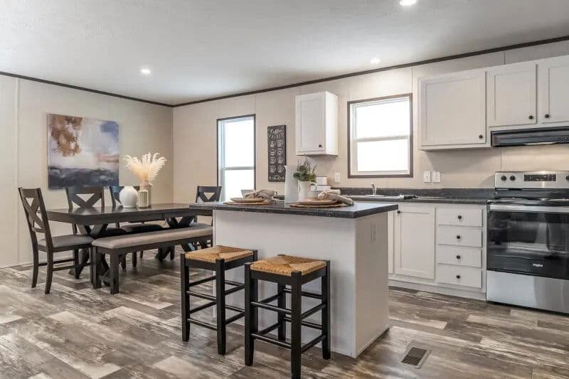 Capstone kitchen home features