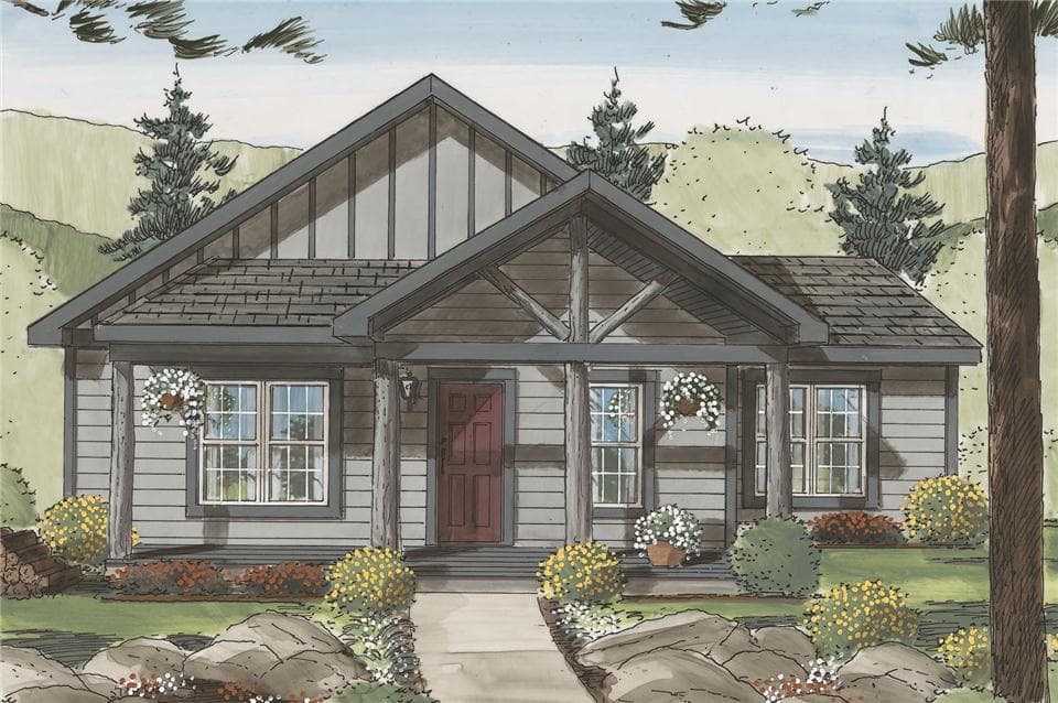 Applewood ii ranch a hero, elevation, and exterior home features