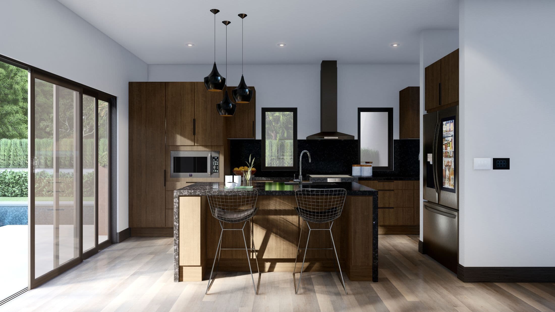 Model 11 kitchen home features