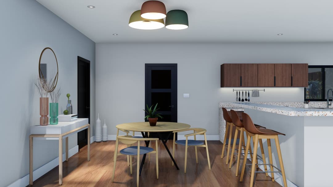 Model 12 interior home features