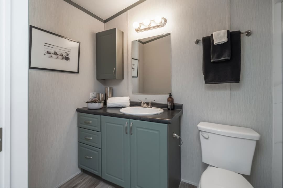 Singlewide s-16×64-32c shed bathroom home features