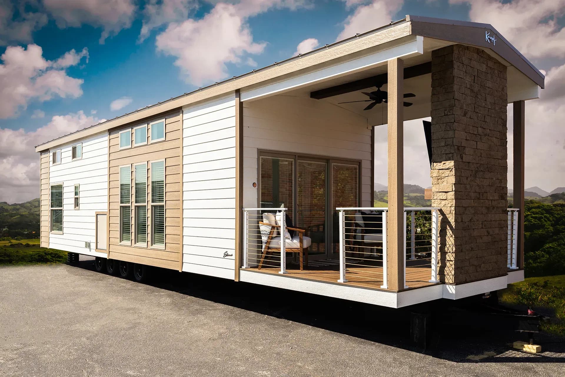 Eldorado 9081p hero, elevation, and exterior home features