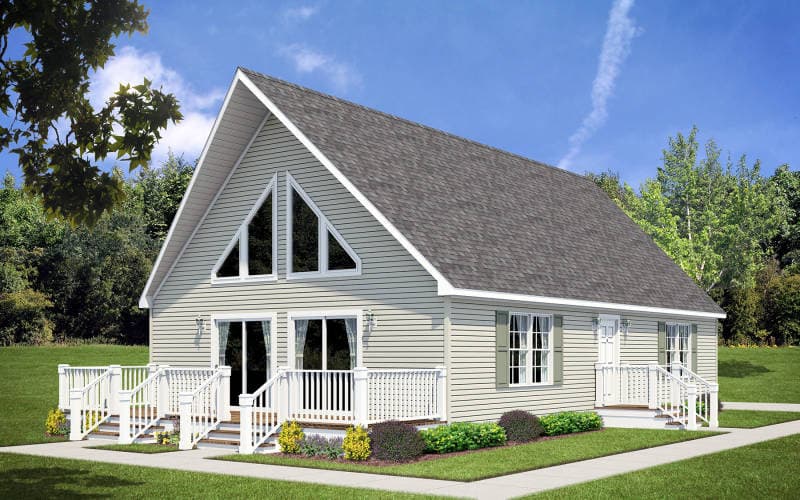 Edge le158 elevation, hero, and exterior home features