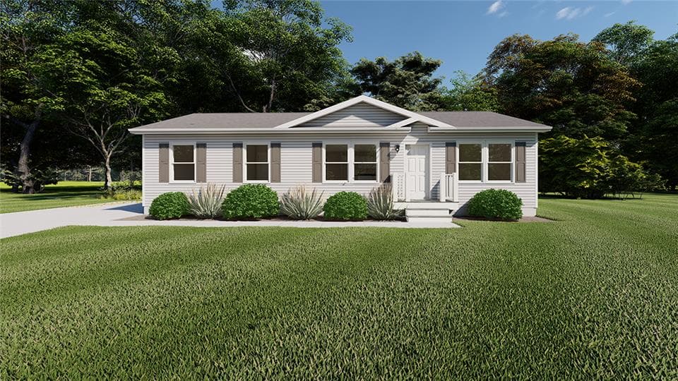 Evolution series wilson model 3248 hero, elevation, and exterior home features