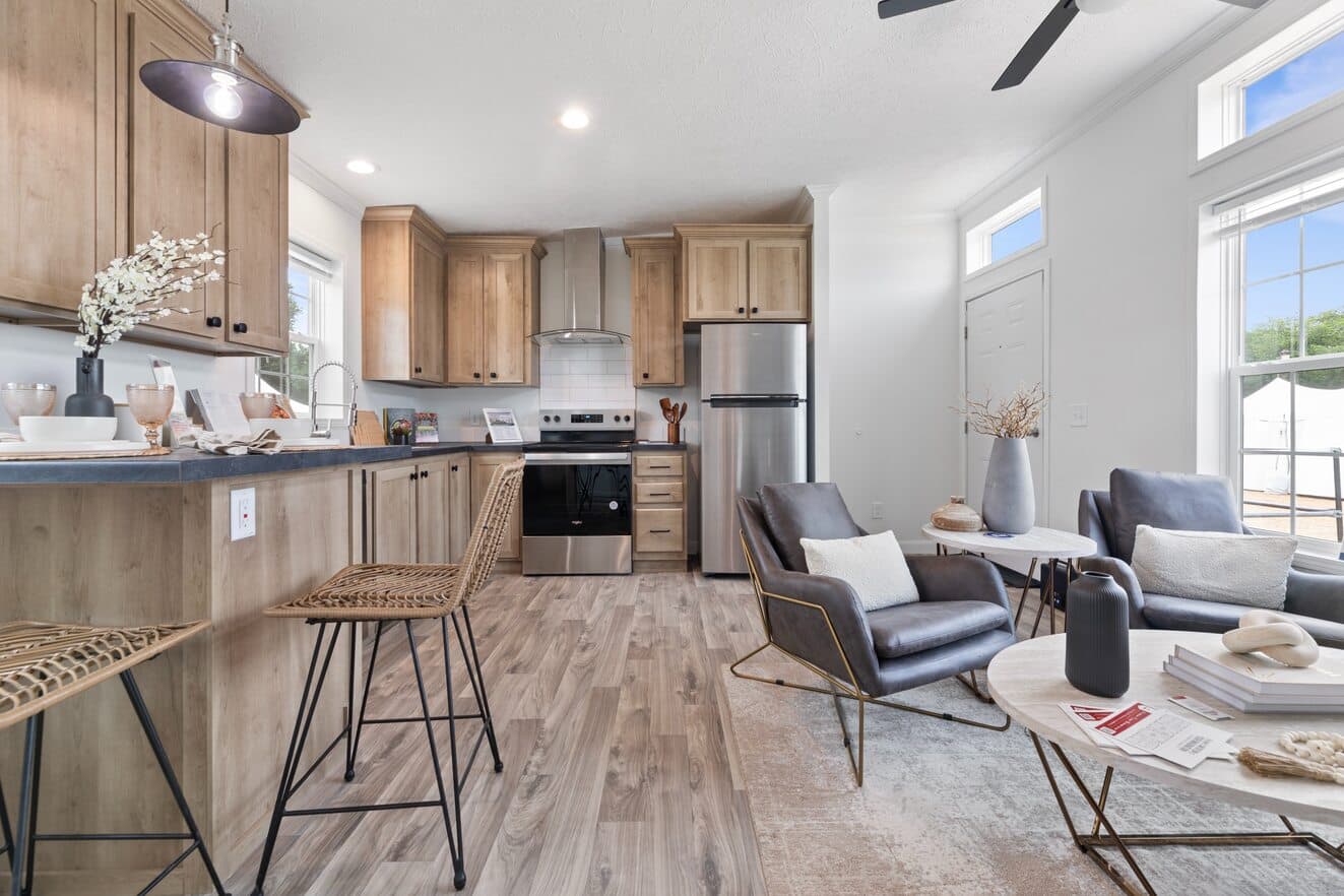 Blue ridge duplex interior home features