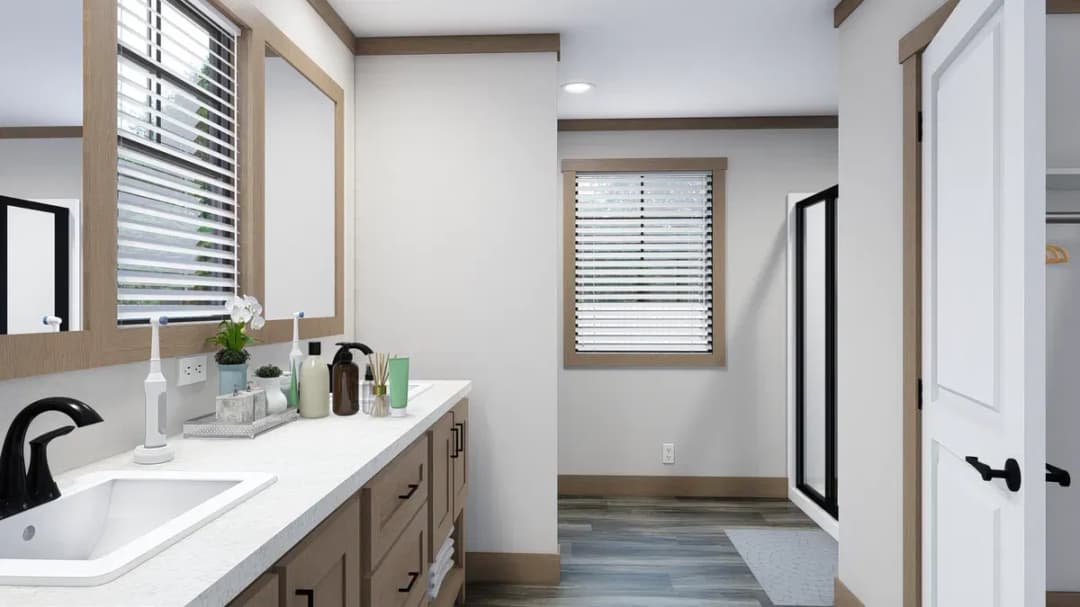 Wilder bathroom home features