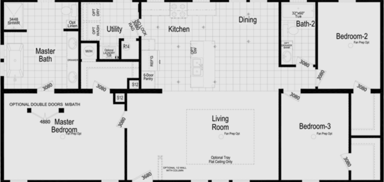 Calvert floor plan home features