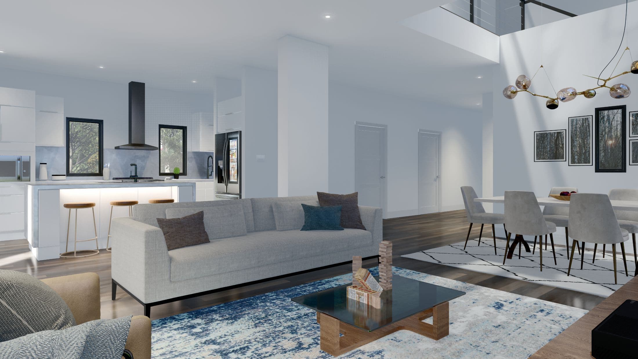 Model 10 interior home features