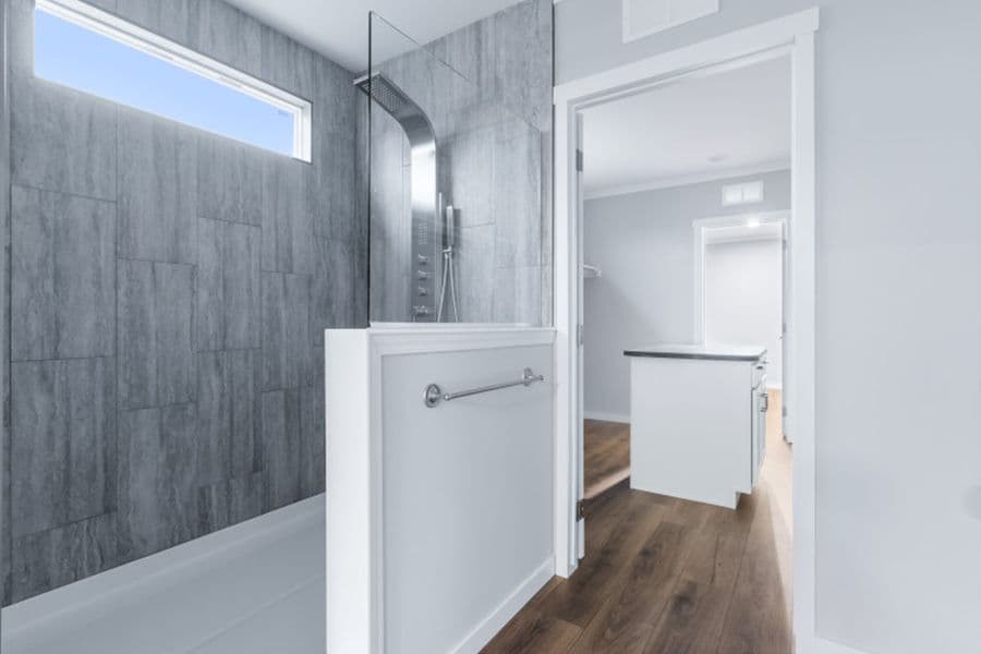 The olympus bathroom home features