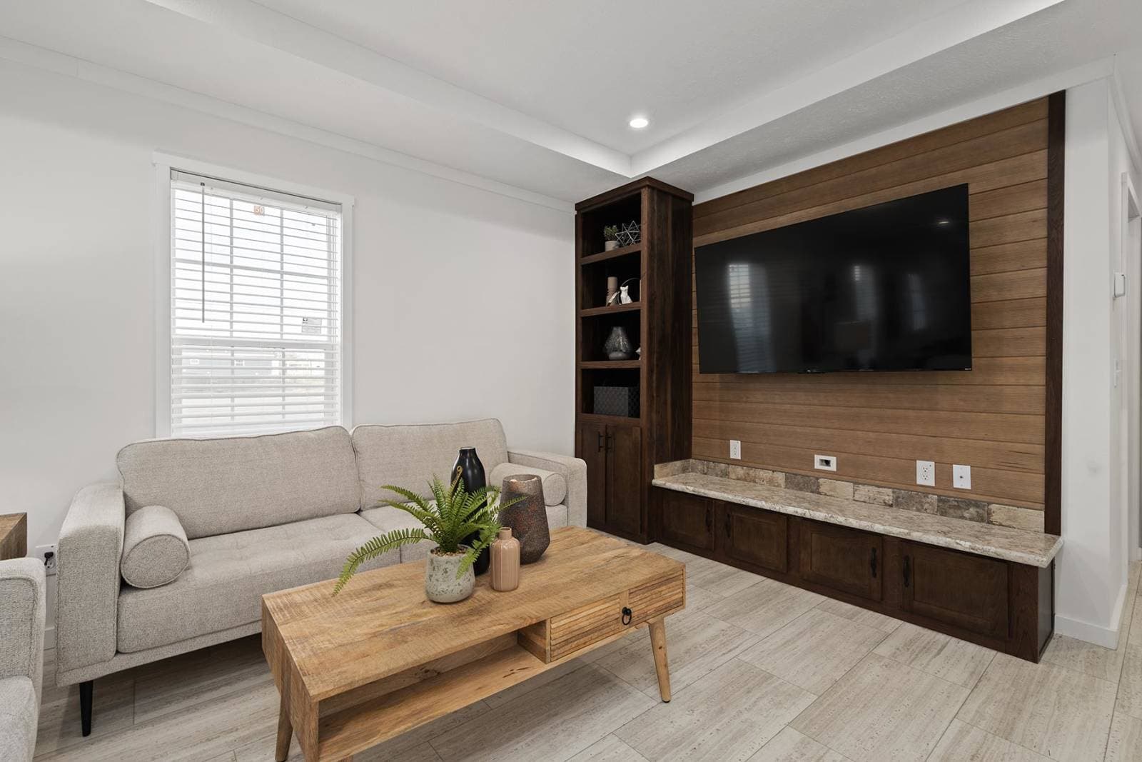 Exalt interior and hero home features