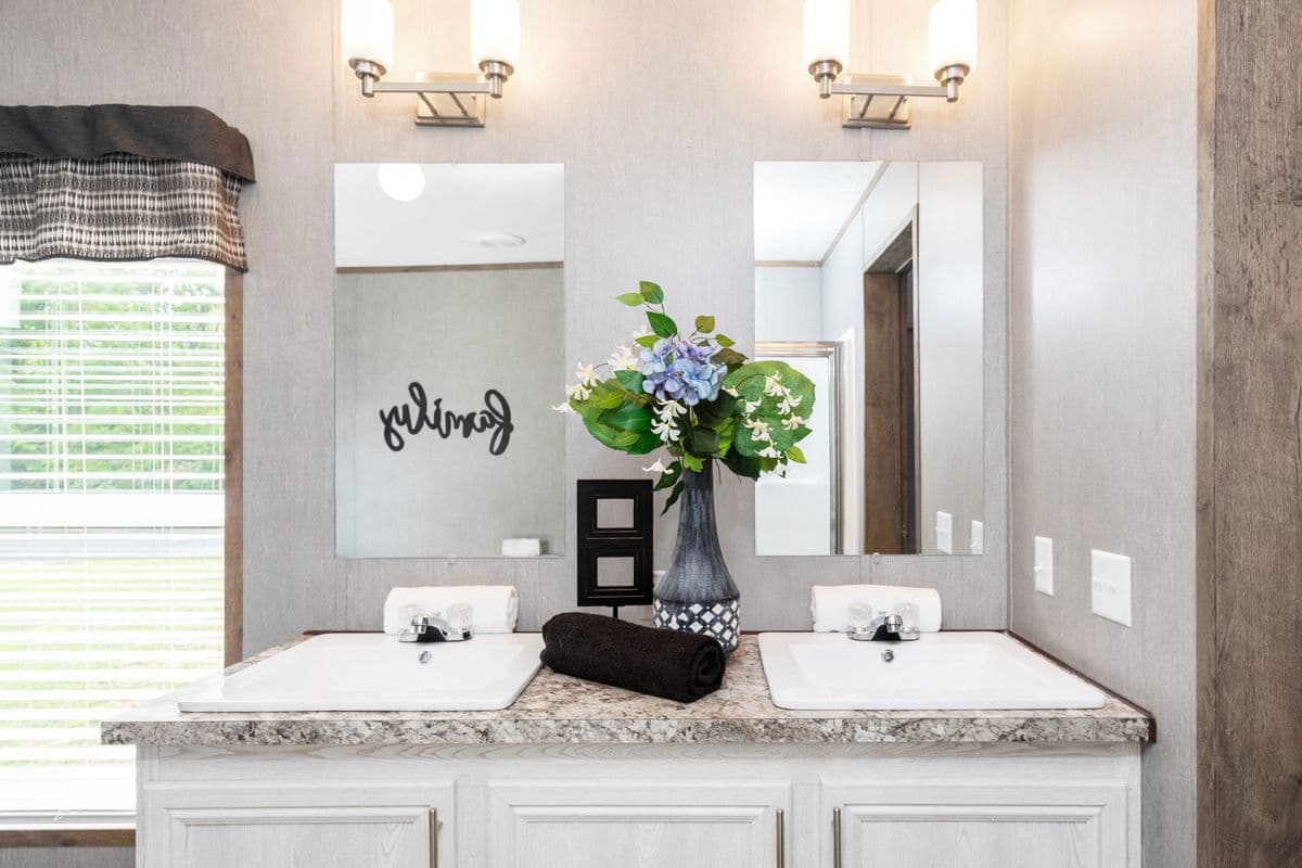 The morris bathroom home features