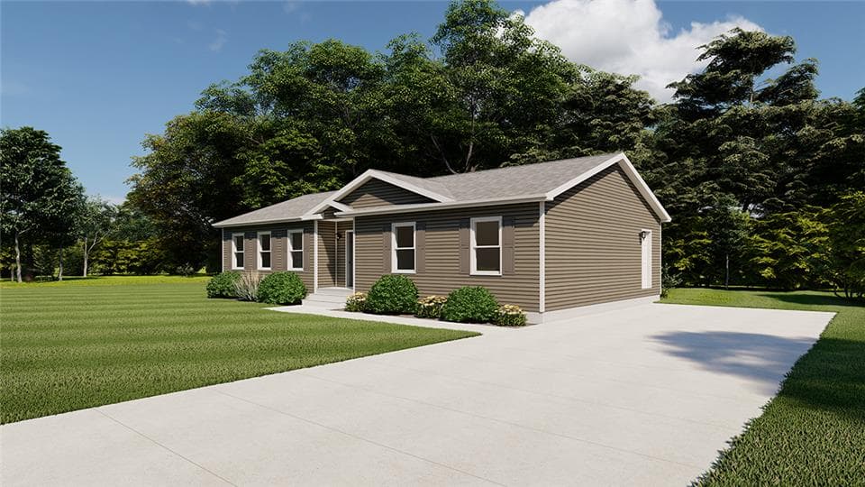 Evolution series adams 2854 hero, elevation, and exterior home features