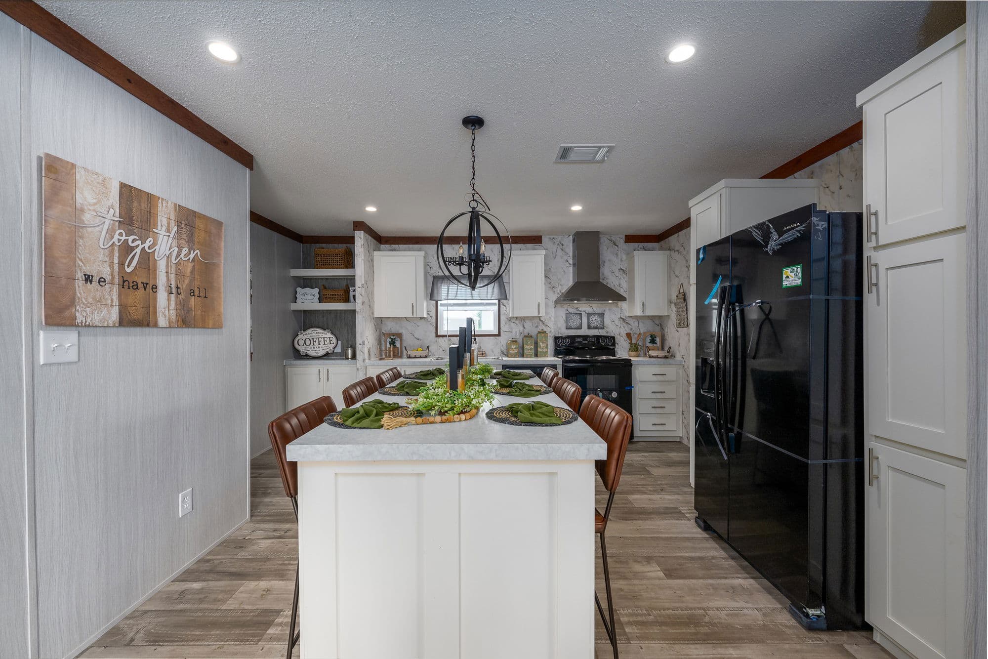 Mill creek kitchen home features