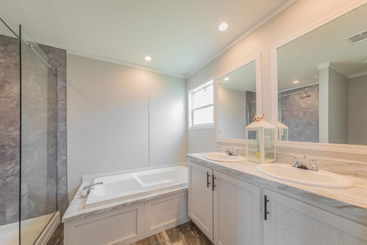 The loyola by champion bathroom home features