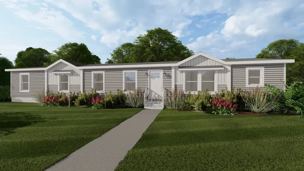 The farmhouse breeze 72 hero, elevation, and exterior home features