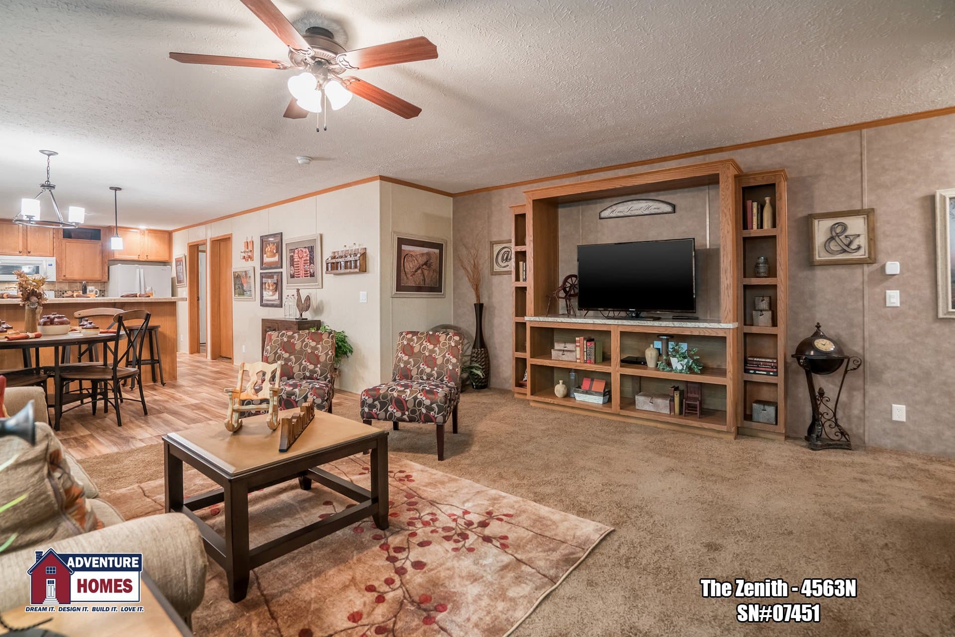 Zenith | 4563n interior home features