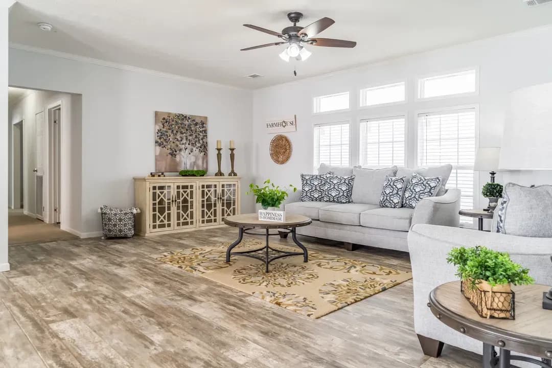 The ingram interior home features