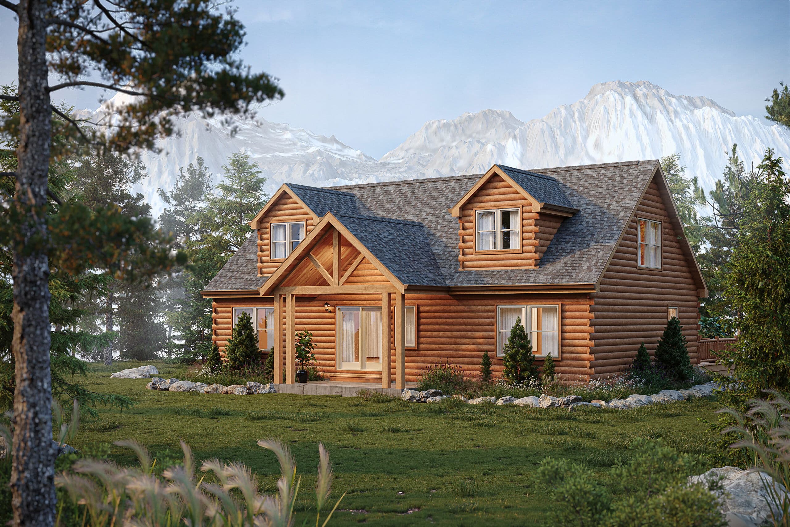 Canyon lodge 3052 hero, elevation, and exterior home features