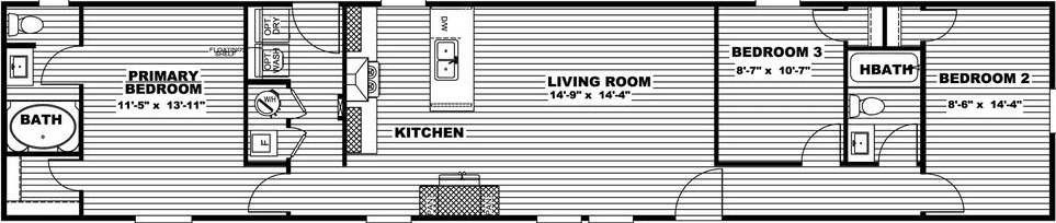 Magellan floor plan home features
